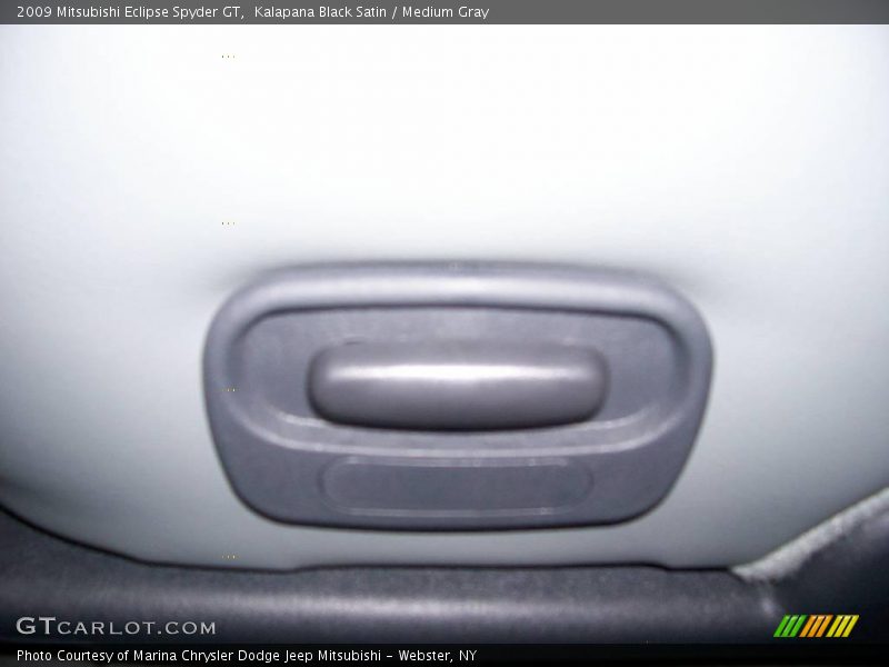 Kalapana Black Satin / Medium Gray 2009 Mitsubishi Eclipse Spyder GT