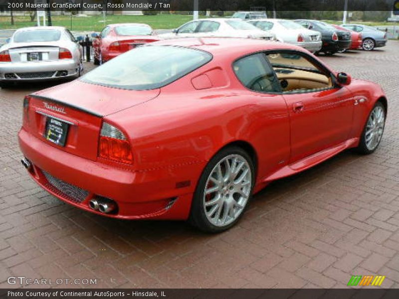 Rosso Mondiale / Tan 2006 Maserati GranSport Coupe