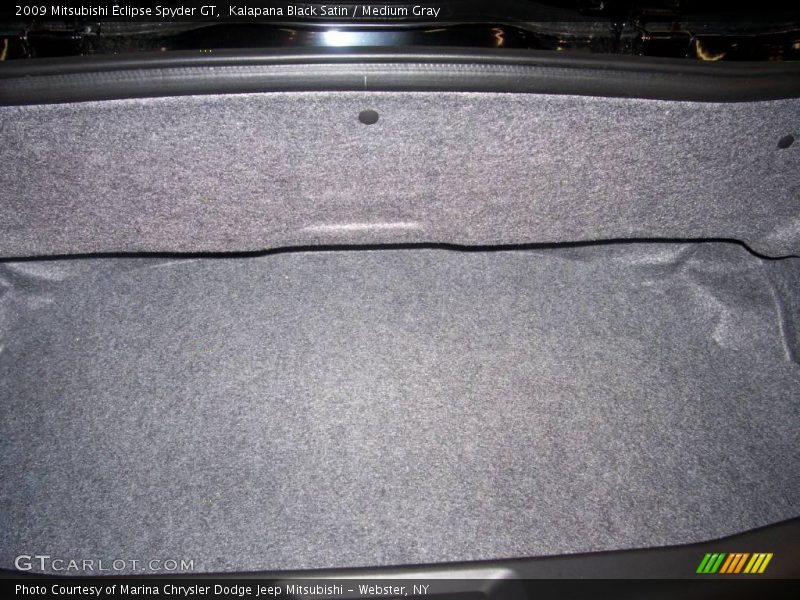 Kalapana Black Satin / Medium Gray 2009 Mitsubishi Eclipse Spyder GT