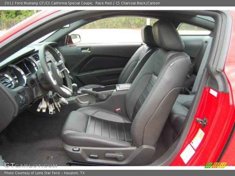 Race Red / CS Charcoal Black/Carbon 2011 Ford Mustang GT/CS California Special Coupe