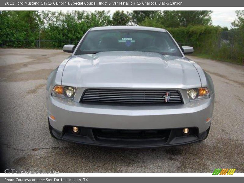 Ingot Silver Metallic / CS Charcoal Black/Carbon 2011 Ford Mustang GT/CS California Special Coupe