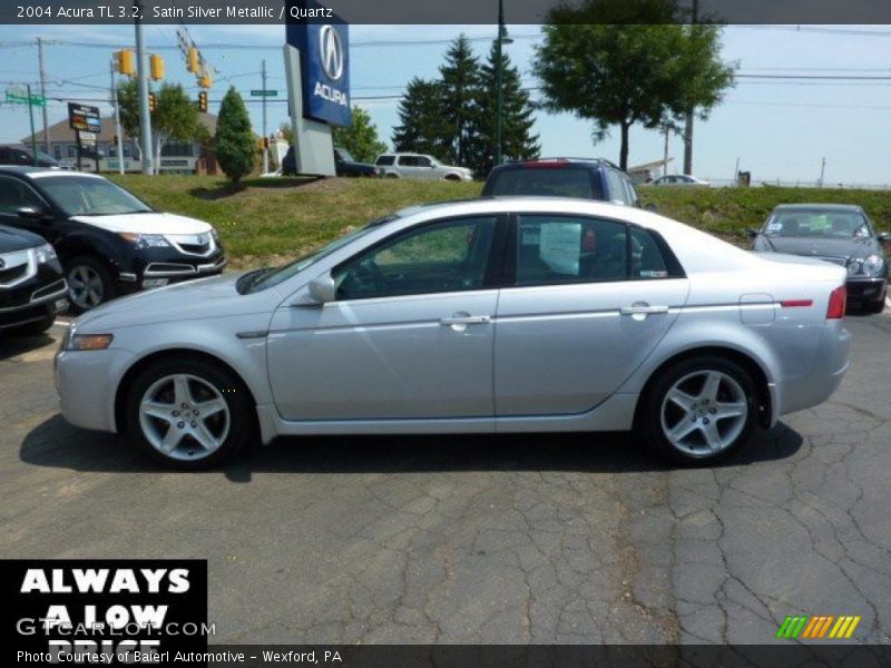 Satin Silver Metallic / Quartz 2004 Acura TL 3.2