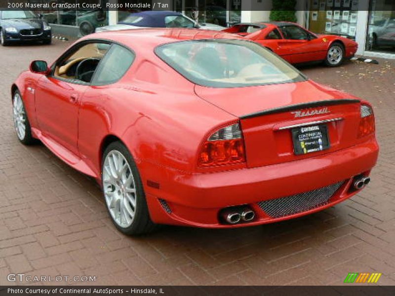 Rosso Mondiale / Tan 2006 Maserati GranSport Coupe