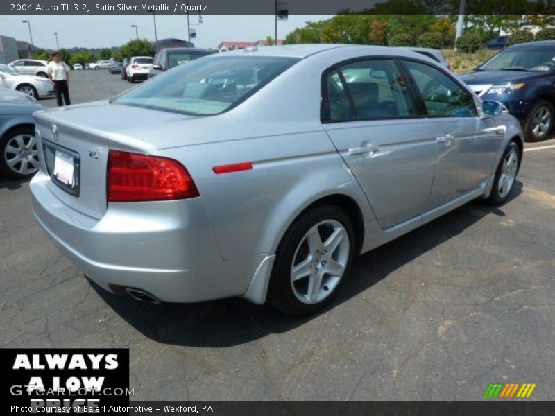 Satin Silver Metallic / Quartz 2004 Acura TL 3.2