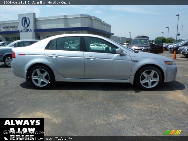 Satin Silver Metallic / Quartz 2004 Acura TL 3.2