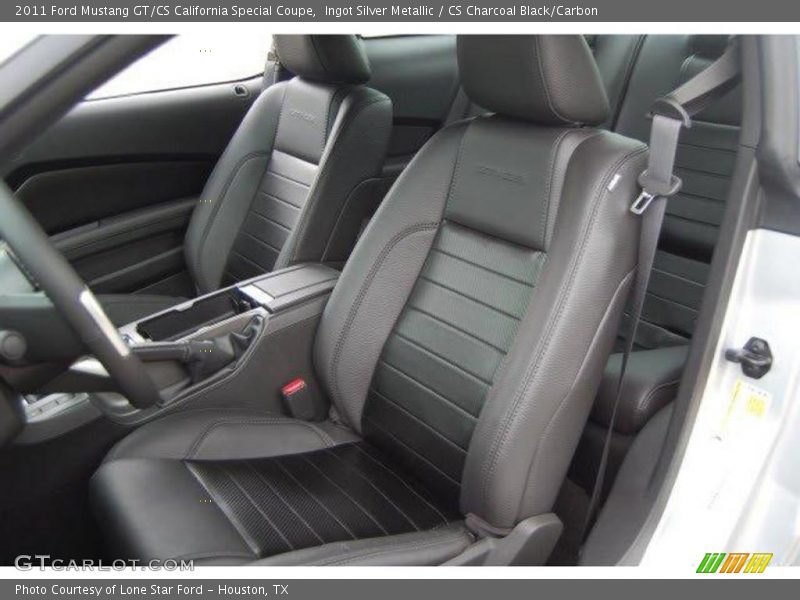 Ingot Silver Metallic / CS Charcoal Black/Carbon 2011 Ford Mustang GT/CS California Special Coupe