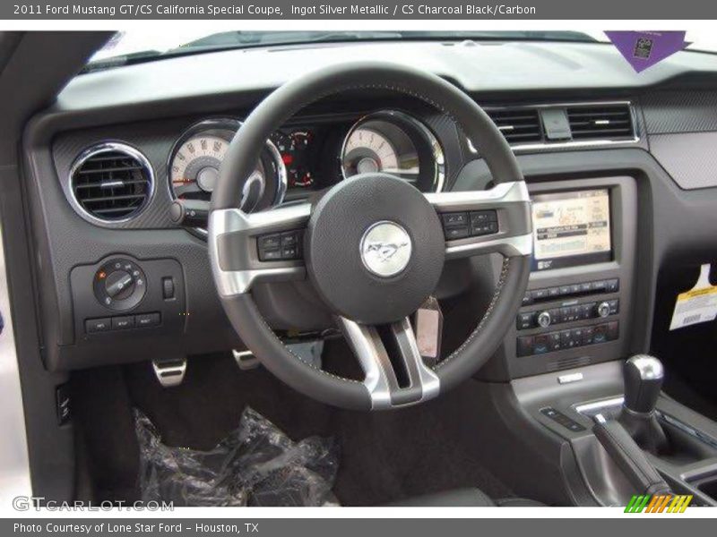 Ingot Silver Metallic / CS Charcoal Black/Carbon 2011 Ford Mustang GT/CS California Special Coupe