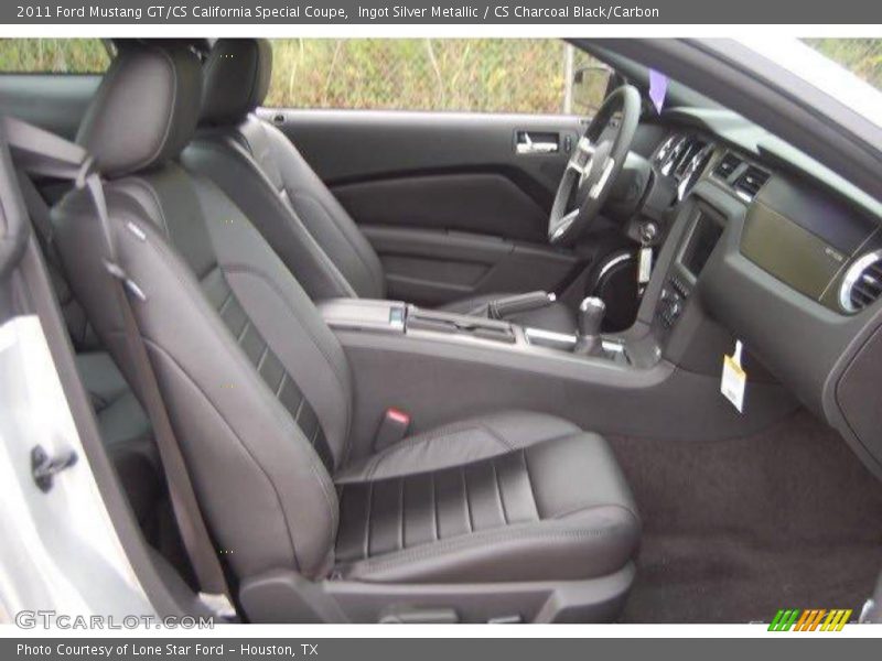 Ingot Silver Metallic / CS Charcoal Black/Carbon 2011 Ford Mustang GT/CS California Special Coupe