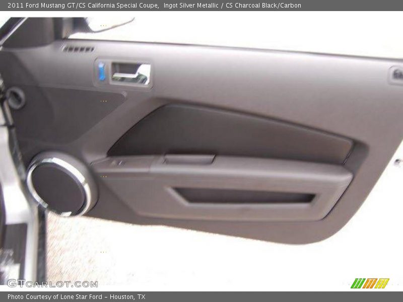 Ingot Silver Metallic / CS Charcoal Black/Carbon 2011 Ford Mustang GT/CS California Special Coupe
