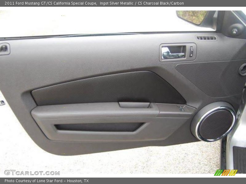 Ingot Silver Metallic / CS Charcoal Black/Carbon 2011 Ford Mustang GT/CS California Special Coupe