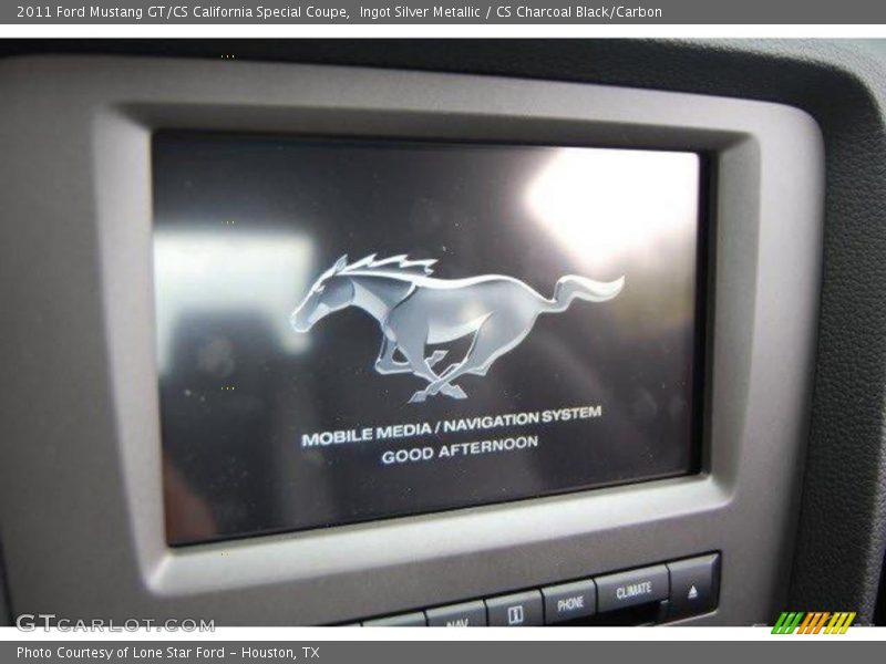 Ingot Silver Metallic / CS Charcoal Black/Carbon 2011 Ford Mustang GT/CS California Special Coupe