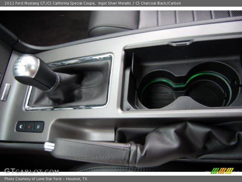 Ingot Silver Metallic / CS Charcoal Black/Carbon 2011 Ford Mustang GT/CS California Special Coupe