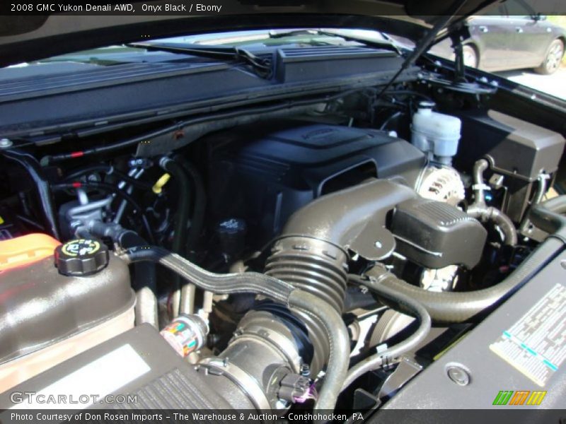 Onyx Black / Ebony 2008 GMC Yukon Denali AWD