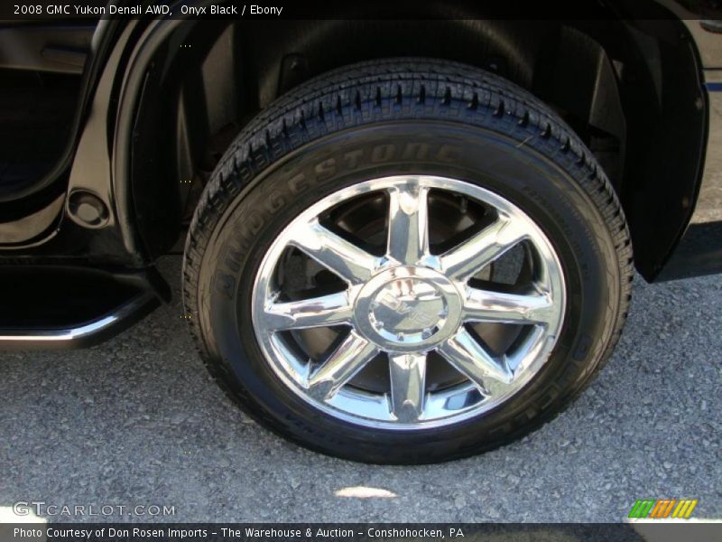 Onyx Black / Ebony 2008 GMC Yukon Denali AWD
