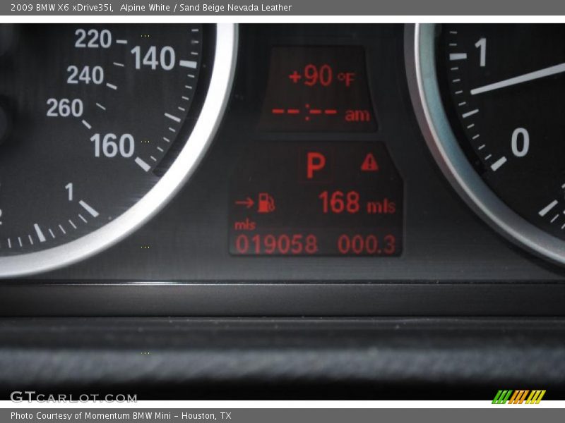 Alpine White / Sand Beige Nevada Leather 2009 BMW X6 xDrive35i
