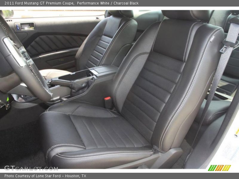Performance White / Charcoal Black 2011 Ford Mustang GT Premium Coupe