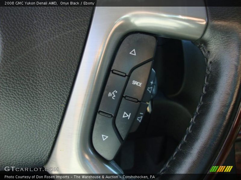 Onyx Black / Ebony 2008 GMC Yukon Denali AWD