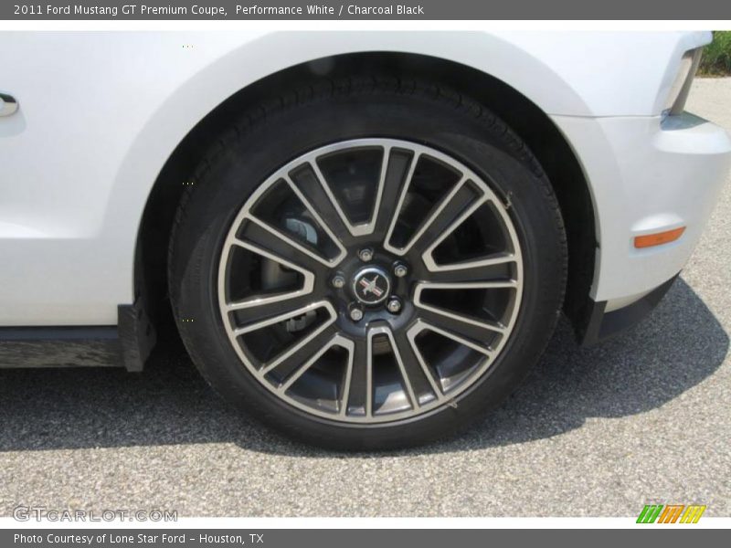 Performance White / Charcoal Black 2011 Ford Mustang GT Premium Coupe