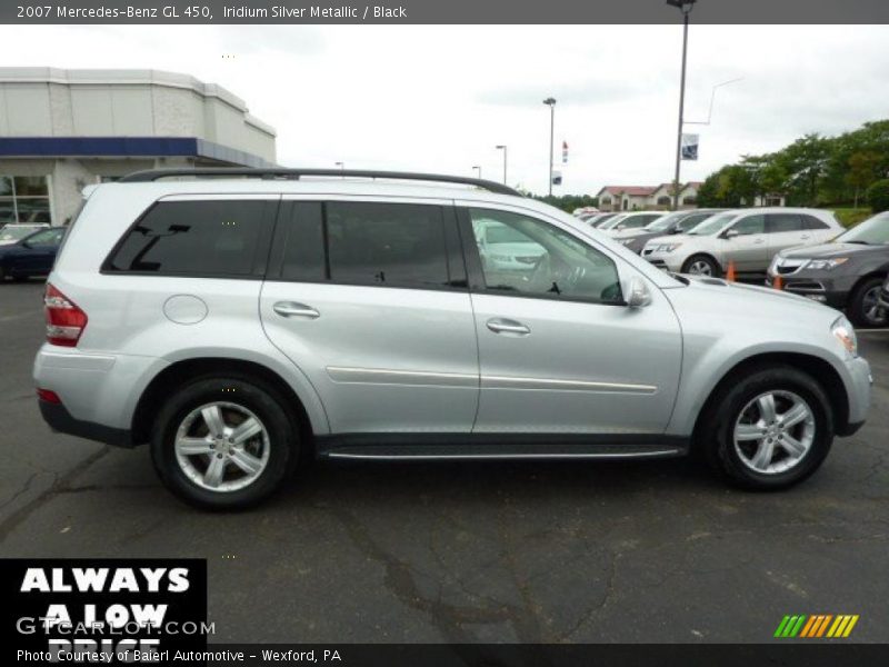 Iridium Silver Metallic / Black 2007 Mercedes-Benz GL 450