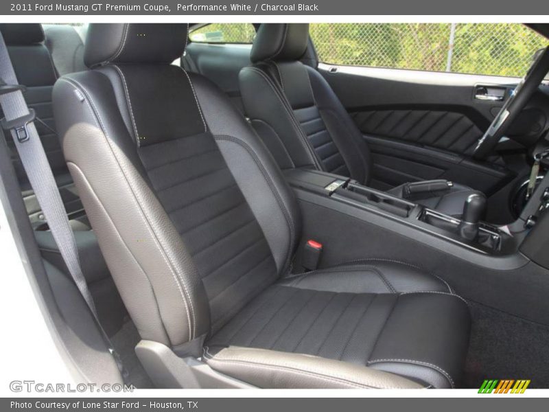 Performance White / Charcoal Black 2011 Ford Mustang GT Premium Coupe