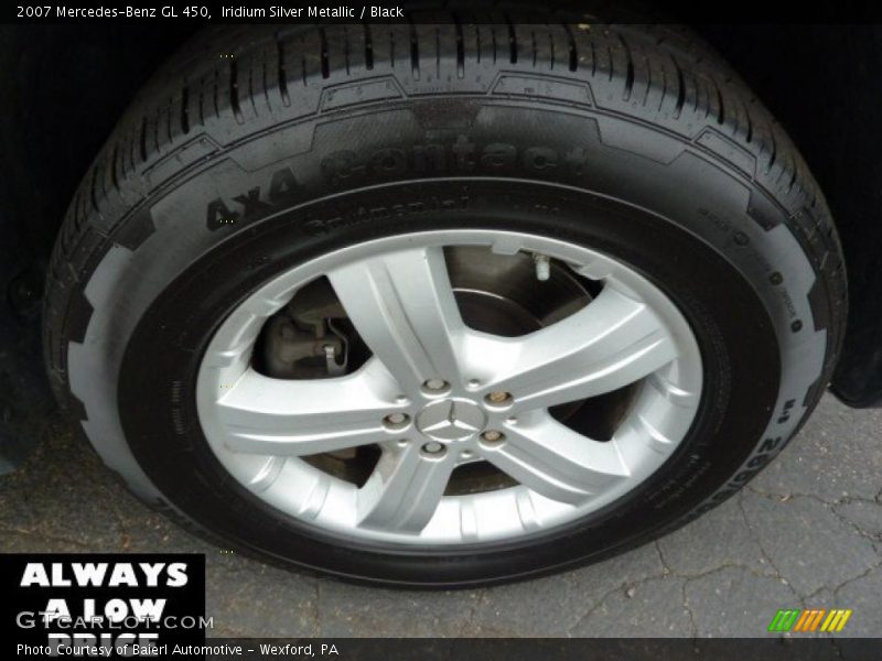 Iridium Silver Metallic / Black 2007 Mercedes-Benz GL 450