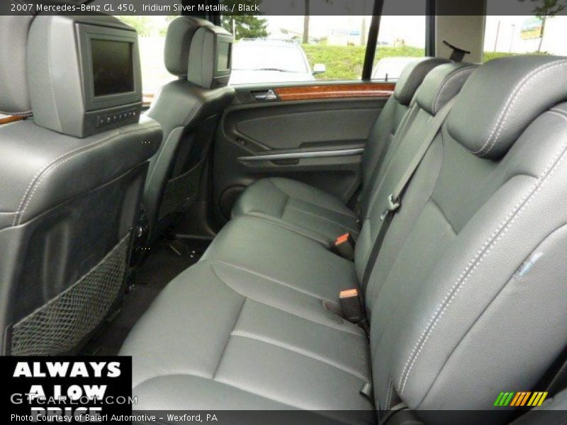 Iridium Silver Metallic / Black 2007 Mercedes-Benz GL 450