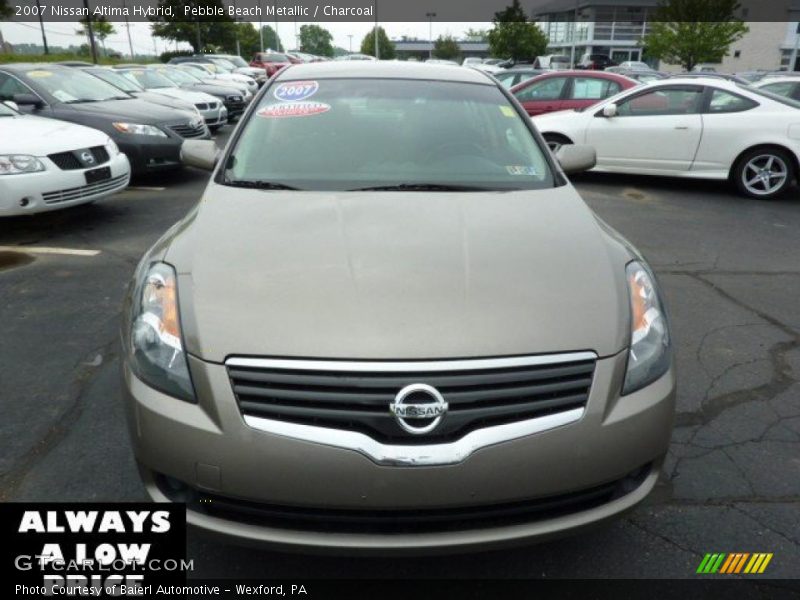 Pebble Beach Metallic / Charcoal 2007 Nissan Altima Hybrid