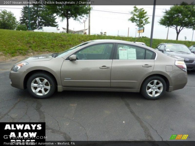 Pebble Beach Metallic / Charcoal 2007 Nissan Altima Hybrid