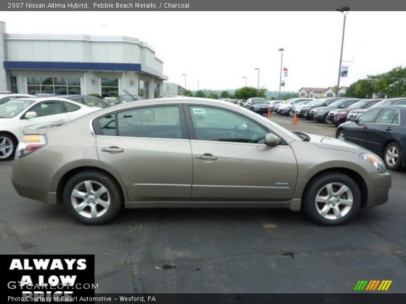 Pebble Beach Metallic / Charcoal 2007 Nissan Altima Hybrid