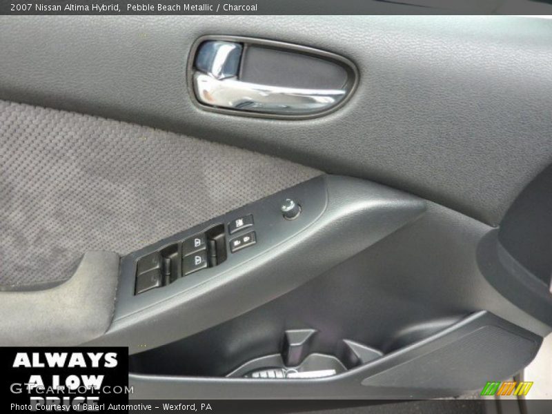 Pebble Beach Metallic / Charcoal 2007 Nissan Altima Hybrid