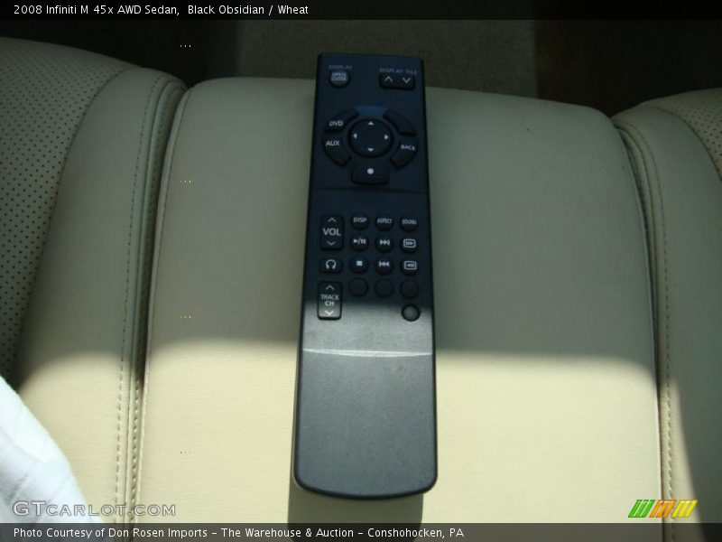 Black Obsidian / Wheat 2008 Infiniti M 45x AWD Sedan