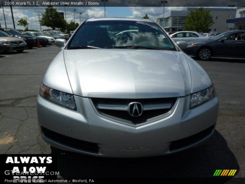 Alabaster Silver Metallic / Ebony 2006 Acura TL 3.2