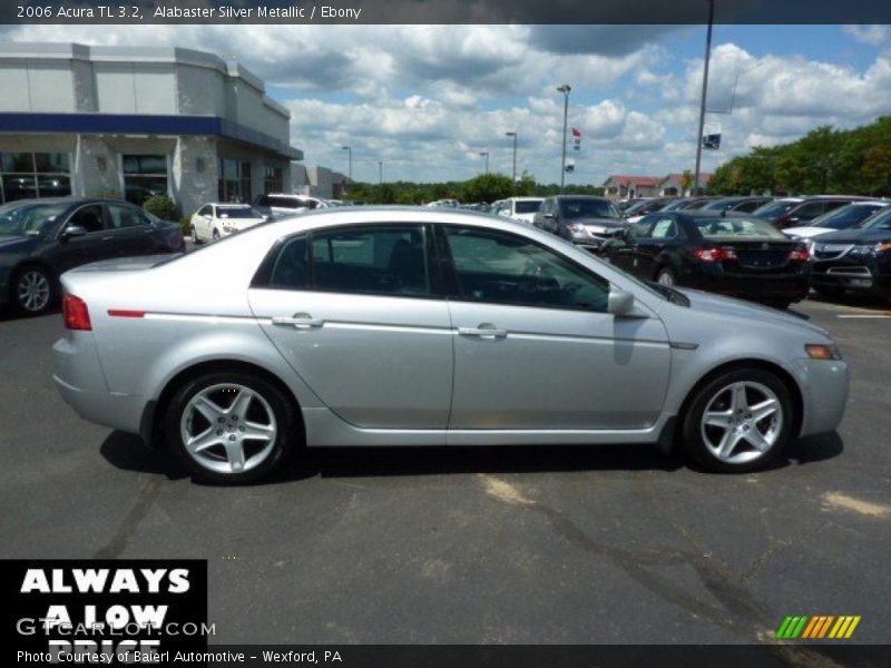 Alabaster Silver Metallic / Ebony 2006 Acura TL 3.2