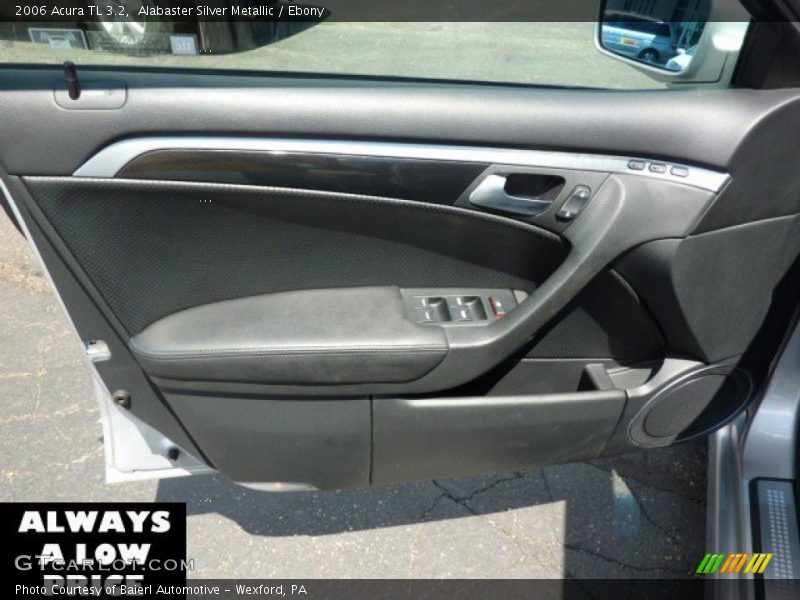 Alabaster Silver Metallic / Ebony 2006 Acura TL 3.2