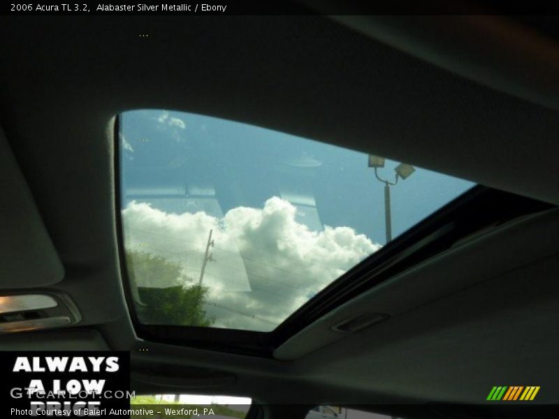 Alabaster Silver Metallic / Ebony 2006 Acura TL 3.2