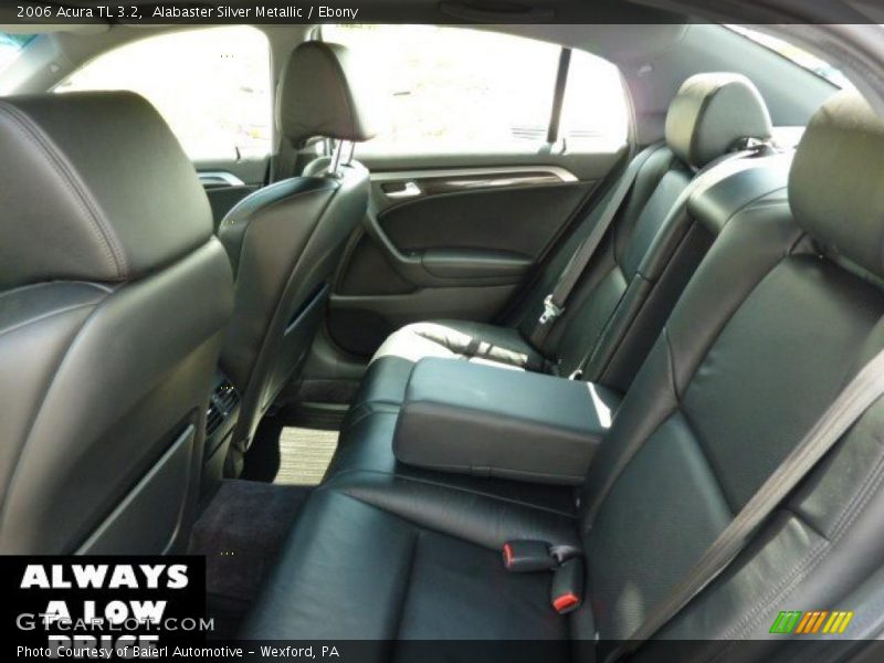 Alabaster Silver Metallic / Ebony 2006 Acura TL 3.2