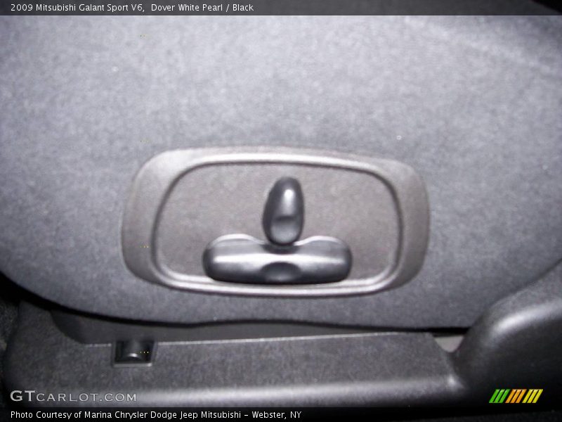 Dover White Pearl / Black 2009 Mitsubishi Galant Sport V6