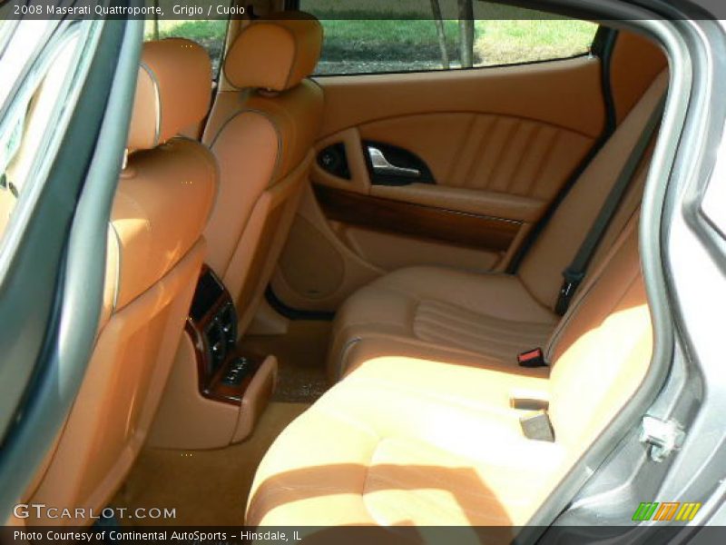 Grigio / Cuoio 2008 Maserati Quattroporte