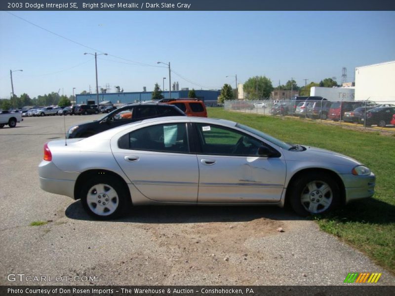 Bright Silver Metallic / Dark Slate Gray 2003 Dodge Intrepid SE