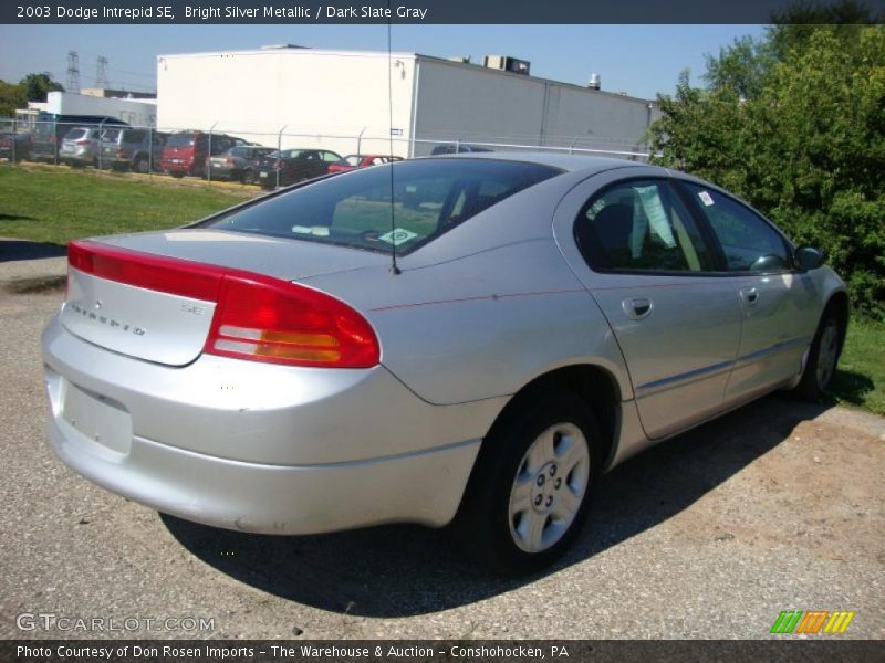 Bright Silver Metallic / Dark Slate Gray 2003 Dodge Intrepid SE