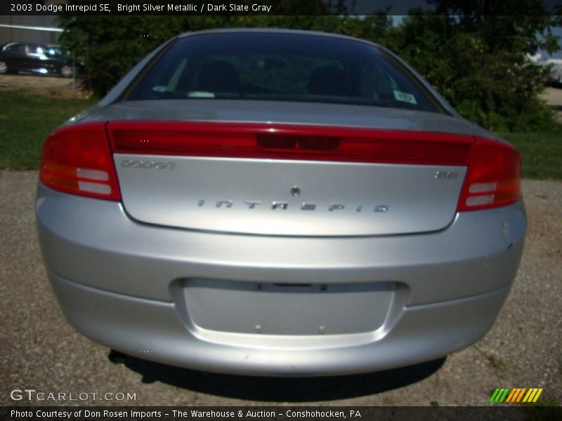 Bright Silver Metallic / Dark Slate Gray 2003 Dodge Intrepid SE