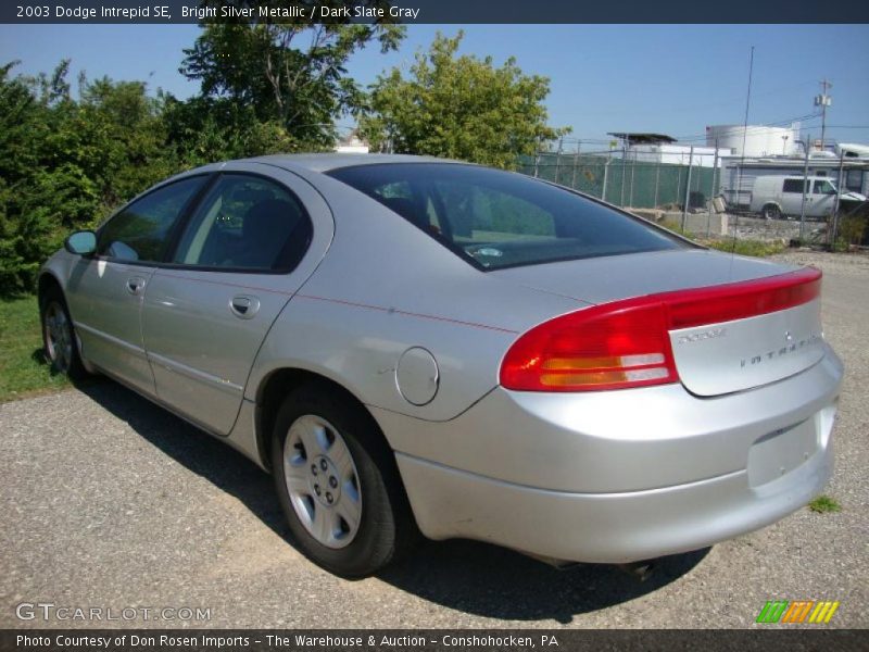 Bright Silver Metallic / Dark Slate Gray 2003 Dodge Intrepid SE
