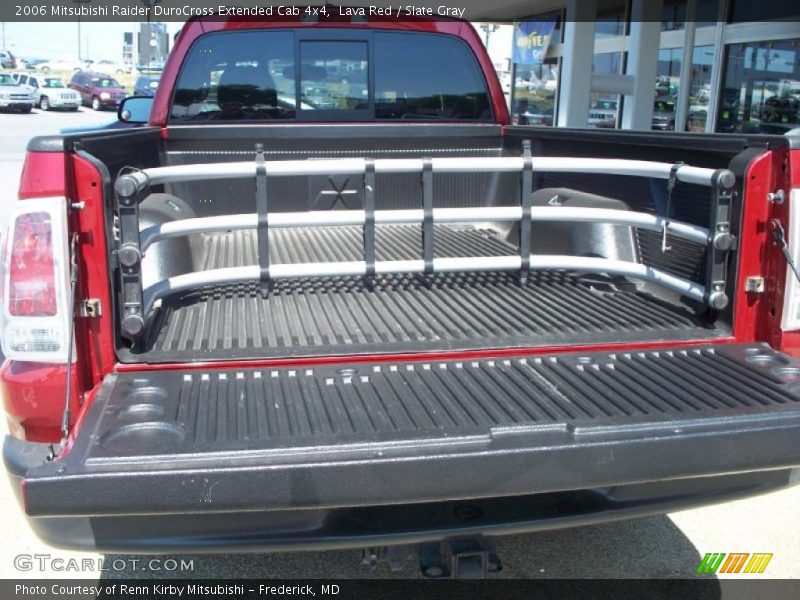Lava Red / Slate Gray 2006 Mitsubishi Raider DuroCross Extended Cab 4x4