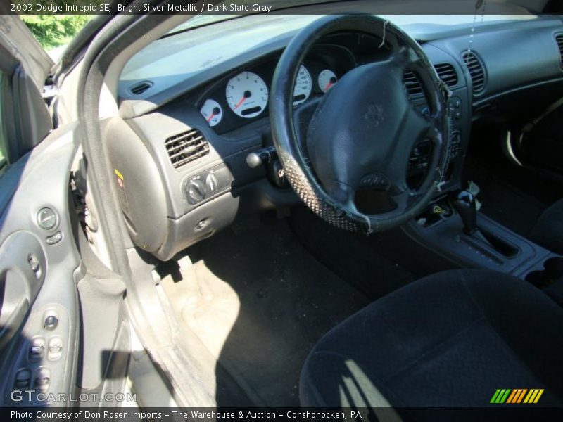 Bright Silver Metallic / Dark Slate Gray 2003 Dodge Intrepid SE