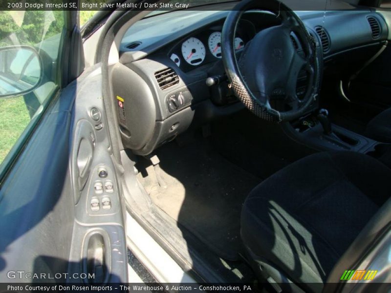 Bright Silver Metallic / Dark Slate Gray 2003 Dodge Intrepid SE