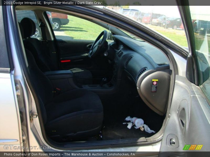 Bright Silver Metallic / Dark Slate Gray 2003 Dodge Intrepid SE