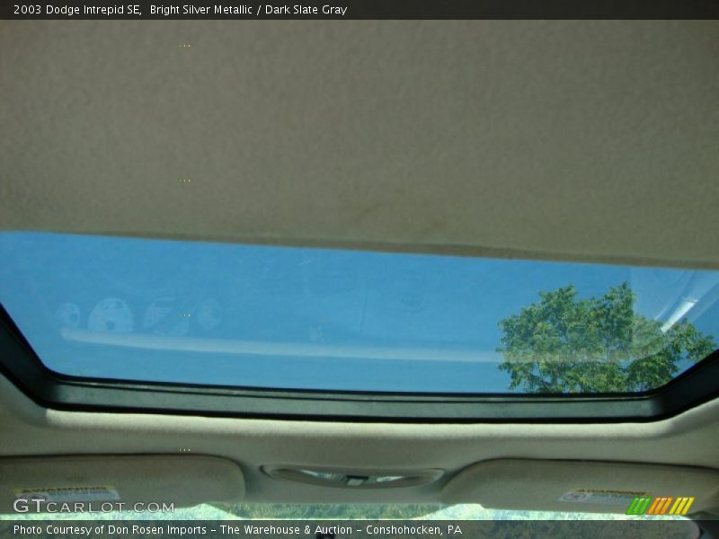 Bright Silver Metallic / Dark Slate Gray 2003 Dodge Intrepid SE