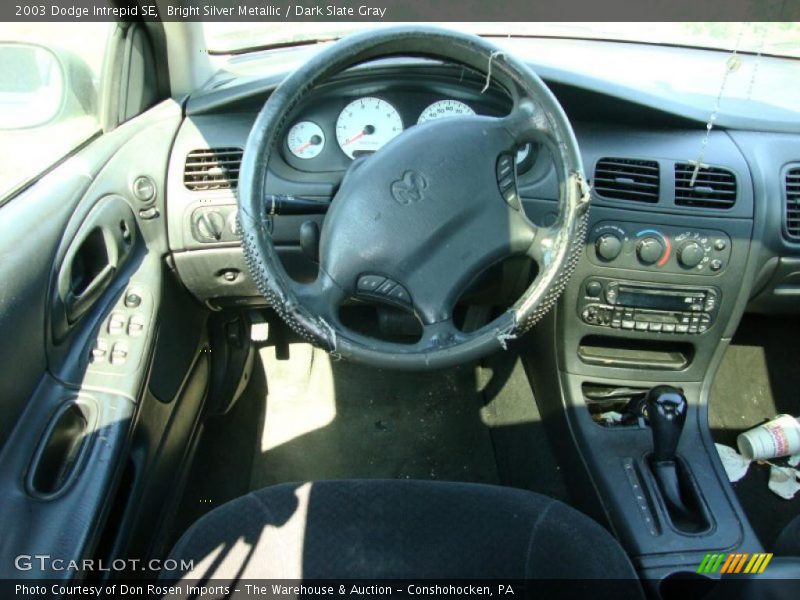 Bright Silver Metallic / Dark Slate Gray 2003 Dodge Intrepid SE
