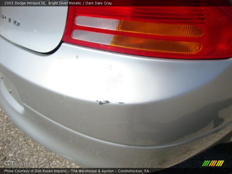 Bright Silver Metallic / Dark Slate Gray 2003 Dodge Intrepid SE