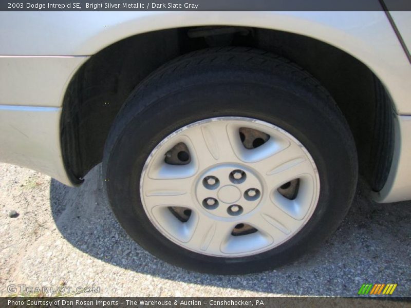 Bright Silver Metallic / Dark Slate Gray 2003 Dodge Intrepid SE